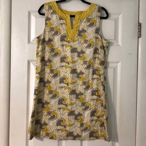 Jade black and gold dress. Size L.